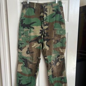 Camouflage Military Cargo Pants